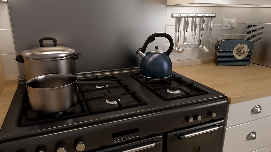 Gas Cooker and Hob
